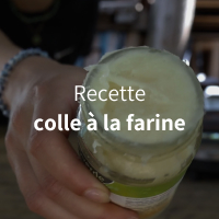 Recette colle à farine